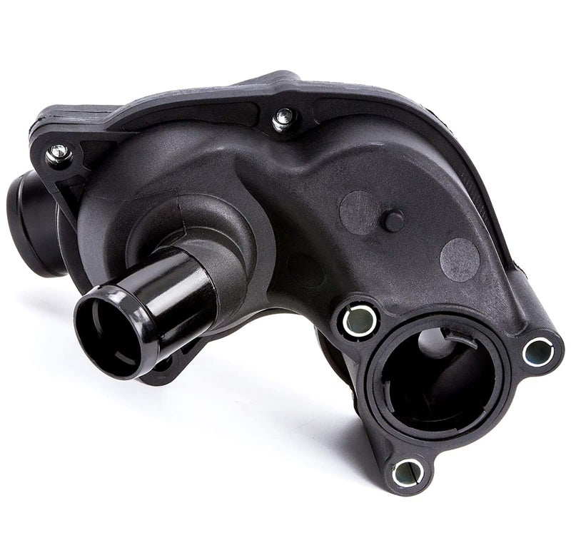 KAKO Thermostat Housing Assembly Compatible with Ford Explorer Thermostat Housing 2002-2010, for Ford Explorer & Mercury Mountaineer V6 4.0L Engine Thermostats Housing Replace# 2L2Z8592AA, 2L2Z8592BA - Image 3